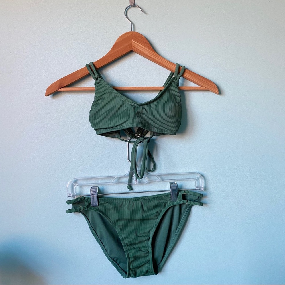 Xhilaration Green Bikini